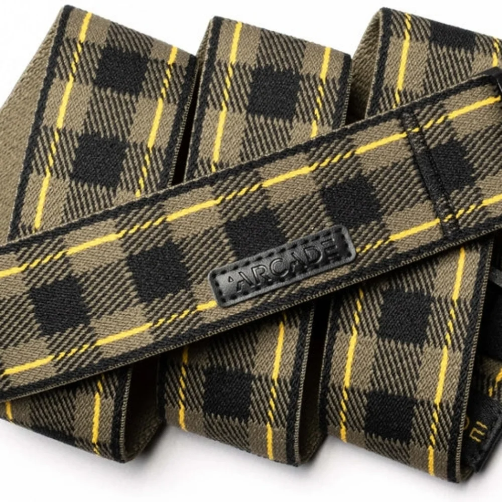 Arcade Plaid Belt